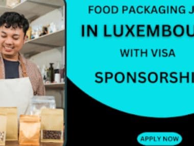 Food packaging jobs in Luxembourg with visa sponsorship