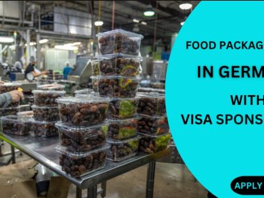 Food Packaging Job In Germany with visa sponsorship