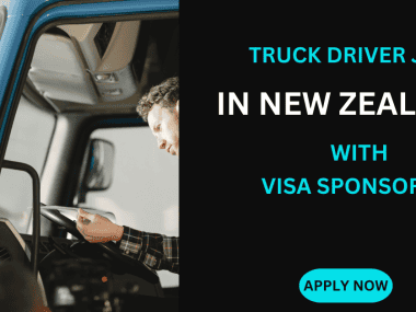 TRUCK DRIVER JOBS IN NEW ZEALAND WITH VISA SPONSORSHIP