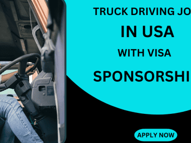 TRUCK DRIVING JOBS IN USA WITH VISA SPONSORSHIP